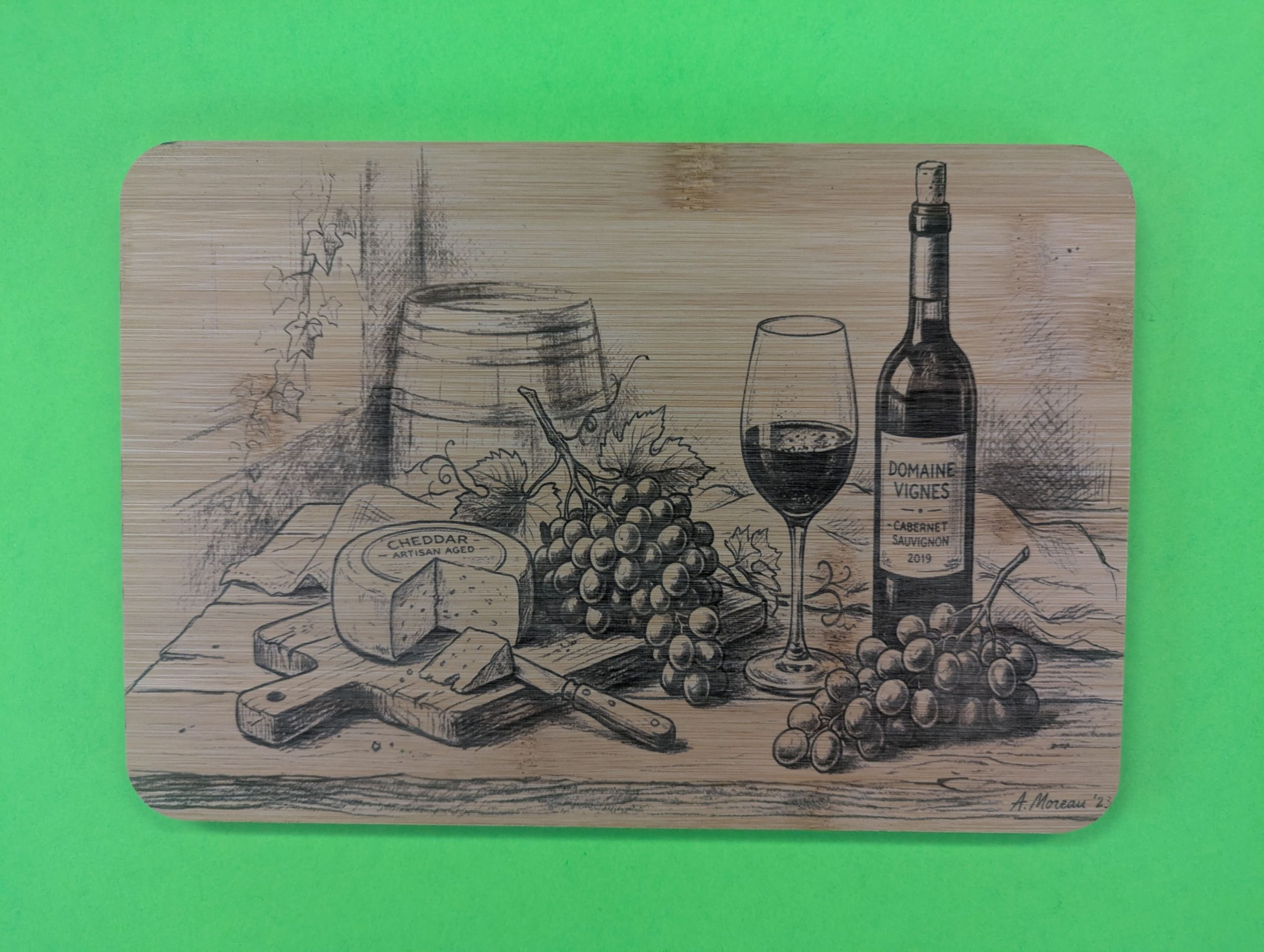 Wine and Cheese Time